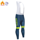 2019 New Tinkoff Winter thermal fleece Cycling Clothes NW men's Jersey suit outdoor riding bike MTB clothing warm Bib Pants set