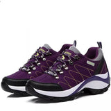 2019 New Women Hiking Shoes Trekking Sneakers Waterproof Warm Mountain Climbing Shoes Sports Rubber Women's Outdoor Shoes