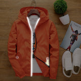 Outdoor S-7XL Big Size Autumn Jacket Windbreaker Reflective Wintersport Fishing Clothes Hiking Camping Clothing for Men Women