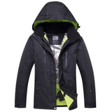 Solid Hooded Winter Ski Jackets Outdoor Sport Thermal Waterproof Snowboard Jackets Climbing Snow Skiing Clothes