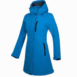 THE ARCTIC LIGHT Camping Fleece Waterproof Soft shell Jacket Women Outdoor Impermeable Long Hiking Coat Hunting Clothes