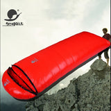 White Goose Down 1000G/1200G Filling Warm Comfortable Waterproof Camping Adult Winter Sleeping Bag Lazy Bag Sac De Couchage
