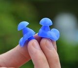1 Pair Soft Ear Plugs Swimming Silicone Waterproof Dust-Proof Earplugs Diving Water Sports Swim Swimming Anti-noise Accessories