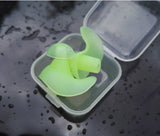 1 Pair Soft Ear Plugs Swimming Silicone Waterproof Dust-Proof Earplugs Diving Water Sports Swim Swimming Anti-noise Accessories