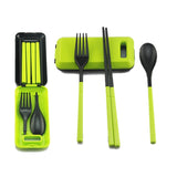 1PCS Camping Portable Cutlery Travel Kids Adult My food picks Fork Picnic Set  for Child dinnerware Camping Picnic Set
