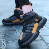 2019 New Hiking Boys Shoes Best Selling Kids Outdoor Shoe Comfortable Climbing Shoes Childrens Brand Boy Hiking Sneakers