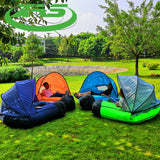 Inflatable Sofa Bed Outdoor Lazy Beach Sleeping Bag Easy To Carry Air Mattress  Picnic Portable Pad Camping Mat