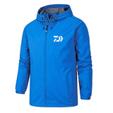 Daiwa Men Fishing Jacket Solider Tactical Camo Shirts Quick Drying Outdoor Hiking Trekking Clothes Men Sunscreen Fishing Shirts