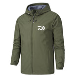 Daiwa Men Fishing Jacket Solider Tactical Camo Shirts Quick Drying Outdoor Hiking Trekking Clothes Men Sunscreen Fishing Shirts