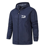 Daiwa Men Fishing Jacket Solider Tactical Camo Shirts Quick Drying Outdoor Hiking Trekking Clothes Men Sunscreen Fishing Shirts