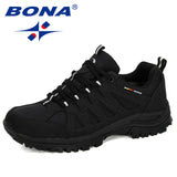 BONA 2020 New Designers Popular Style Men Hiking Shoes Outdoor Sport Shoes Trail Sneakers Man Climbing Athletic Footwear Man