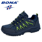 BONA 2020 New Designers Popular Style Men Hiking Shoes Outdoor Sport Shoes Trail Sneakers Man Climbing Athletic Footwear Man