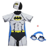 Boy One Piece Swimsuit Swimwear Super hero Bathing Suit Batman Swimming Boys Captain America Kids Sport Baby Beachwear 2020 New