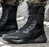 35-47 Size Men Women Ultrallight Outdoor Climbing Shoes Tactical Training Army Boots Summer Breathable Mesh Hiking Desert Boot