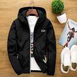 Outdoor  Spring Autumn  Big Size Men Women Jacket Couple Windbreaker Reflective DAIWA Fishing Clothes Hiking Camping Clothing