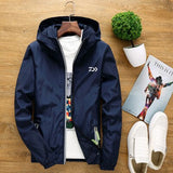 Outdoor  Spring Autumn  Big Size Men Women Jacket Couple Windbreaker Reflective DAIWA Fishing Clothes Hiking Camping Clothing