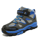 Children Outdoor Sports Hiking Boots Teenagers Mountain Climbing Trekking Shoes Boy Winter Ankle Boots Kids Classic Sneakers