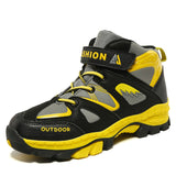 Children Outdoor Sports Hiking Boots Teenagers Mountain Climbing Trekking Shoes Boy Winter Ankle Boots Kids Classic Sneakers
