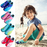 2019 New Beach Swimming Water Sport Socks Anti Slip Shoes Yoga Fitness Dance Swim Surfing Diving Underwater Shoes for Kids D40
