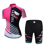 2020 female bike clothing uniform Summer short cycling outfit wear Pro bicycle clothes suit dress Outdoor mtb jersey set women