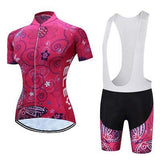 2020 female bike clothing uniform Summer short cycling outfit wear Pro bicycle clothes suit dress Outdoor mtb jersey set women