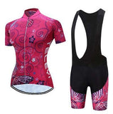 2020 female bike clothing uniform Summer short cycling outfit wear Pro bicycle clothes suit dress Outdoor mtb jersey set women