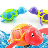 1PC Cute Turtle Swim Animal Wound-up Chain Clockwork Baby Kid Bathroom Bathing Toy Water Toy Swimming Pool & Accessories