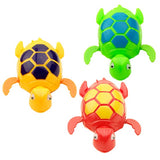 1PC Cute Turtle Swim Animal Wound-up Chain Clockwork Baby Kid Bathroom Bathing Toy Water Toy Swimming Pool & Accessories