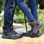 men mountain hiking boots waterproof woman trekking shoes leather climbing treking sneakers zapatillas outdoor hombre senderismo