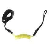 Elastic Strap Surfboard Safe Leg Rope Surfing Foot Paddle Leash Raft Traction Coiled Ankle Kayak Accessory Stretchable Stand Up