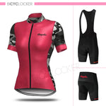 Women Cycling Short Sleeve Bicycle Clothes Mtb Clothing Racing Uniform Female Outdoor Sport Suit Maillot