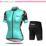 Women Cycling Short Sleeve Bicycle Clothes Mtb Clothing Racing Uniform Female Outdoor Sport Suit Maillot