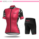 Women Cycling Short Sleeve Bicycle Clothes Mtb Clothing Racing Uniform Female Outdoor Sport Suit Maillot