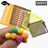 5Set=500PCS Carp Fishing Accessories Micro Bait Stopper Boillies Bait Stop Bead Carp Bait Holder for Hair Rig Tackle Accessories
