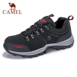 CAMEL Men Outdoor Hiking Shoes Leather Anti-skid Comfort Breathable High Quality Mountain Climbing Trekking Hiking Sneakers