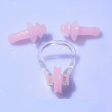 3PCS unisex Nose clip Earplugs Waterproof Swimming Nose Clip Soft Silicone Ear plugs Set Surf Diving Swimming Pool Accessories