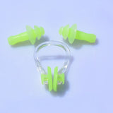 3PCS unisex Nose clip Earplugs Waterproof Swimming Nose Clip Soft Silicone Ear plugs Set Surf Diving Swimming Pool Accessories