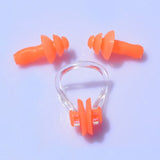 3PCS unisex Nose clip Earplugs Waterproof Swimming Nose Clip Soft Silicone Ear plugs Set Surf Diving Swimming Pool Accessories