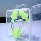 3PCS unisex Nose clip Earplugs Waterproof Swimming Nose Clip Soft Silicone Ear plugs Set Surf Diving Swimming Pool Accessories