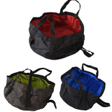 Ultra-light 8.5L Portable Folding Washbasin Camping Basin Outdoor Survival Travel Kits Army Tactical Military camping Equipment