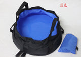 Ultra-light 8.5L Portable Folding Washbasin Camping Basin Outdoor Survival Travel Kits Army Tactical Military camping Equipment