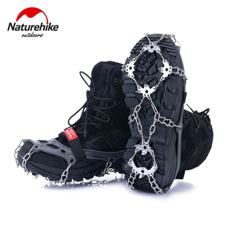 Naturehike Explore Pathfinder Outdoor Simplicity Crampons Snowfield Rock Climbing Equipment Outdoor Mountain spike shoe chain