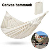 200*150cm white Canvas Fabric Hammock camping bed equipment outdoor folding bed camas plegables lit de camp cama plegable para