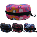 Adult Child Eyewear Case Zipper Water Resistant Portable Spectacle Cases Bag Container Accessories With Hooks For Skiing Goggles