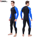 SLINX Men Jumpsuits elasticity Swimsuit Rash guards Swimwear Surf Diving suit Sunscreen UPF50+ quick drying Prevent jellyfish