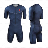 New RYZONING Summer outdoor body triathlon men cycling jersey MTB bike skinsuit sports suit ciclismo cycling clothes jumpsuit