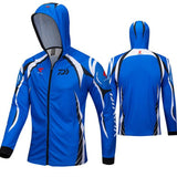 2020 New Summer Outdoor Sport Shirt Clothing Men Fishing Shirts Long Sleeve Breathable Quick Dry Coat Hooded Fishing Clothes