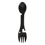 HobbyLane Stainless Steel Spoon Fork Bottle Opener Portable Outdoor Survival Tool Camping Equipment Cookware