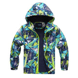 Toddler Boys Winter Coats Keep Warm Windbreaker Softshell Kids Fleece Waterproof Jackets Children Outdoor Hiking Camping Clothes