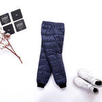 Spring Autumn Outdoors Camping Trekking Play Students Children Frivolous Pants Girl Baby Clothes Keep Warm Trousers 90% Down